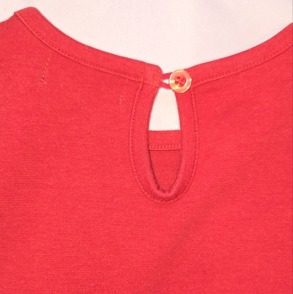 Pekkle Size 4 Winter Long Sleeve Dress with Flower - Picture 5 of 5